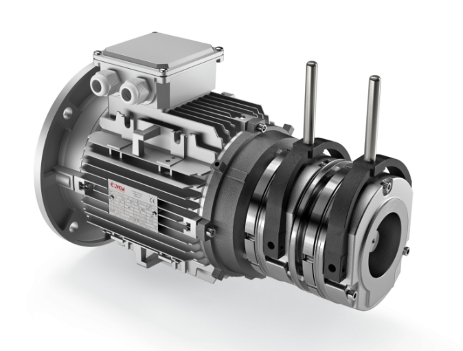 Moteur électrique auto-freinant